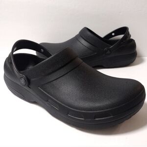 Crocs Men's Specialist II Work Slingback Comfort Clogs Size 12 Black